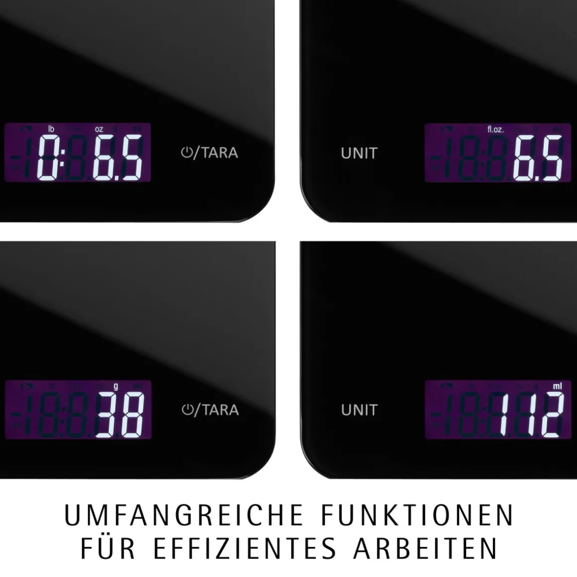 WMF digitale Küchenwaage schwarz