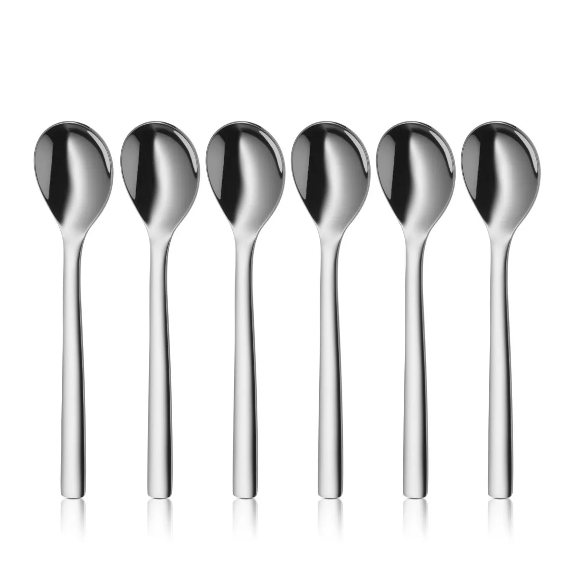 WMF 6-tlg Eierlöffel-Set Nuova