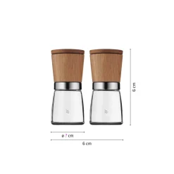 WMF 2-tlg Gewürzmühlen-Set Ceramill Nature