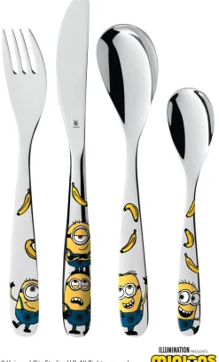 WMF 4-tlg Kinderbesteck Minions
