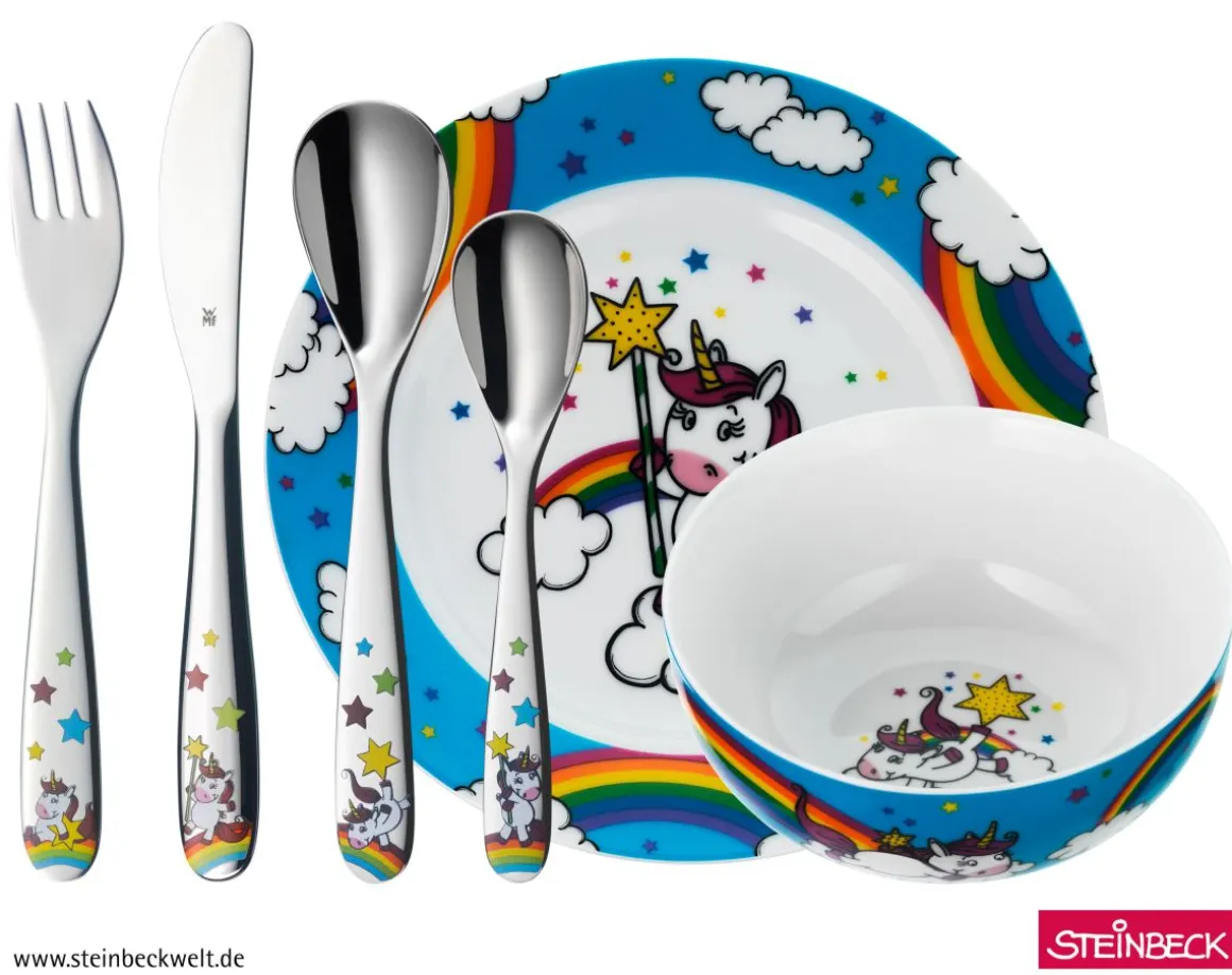 WMF 6-tlg Kinderset Einhorn