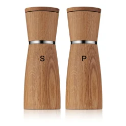 WMF 2-tlg Salz-/ Pfeffermühlen-Set Ceramill Nature
