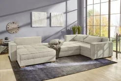 Wohnlandschaft Brixen Light Greige
