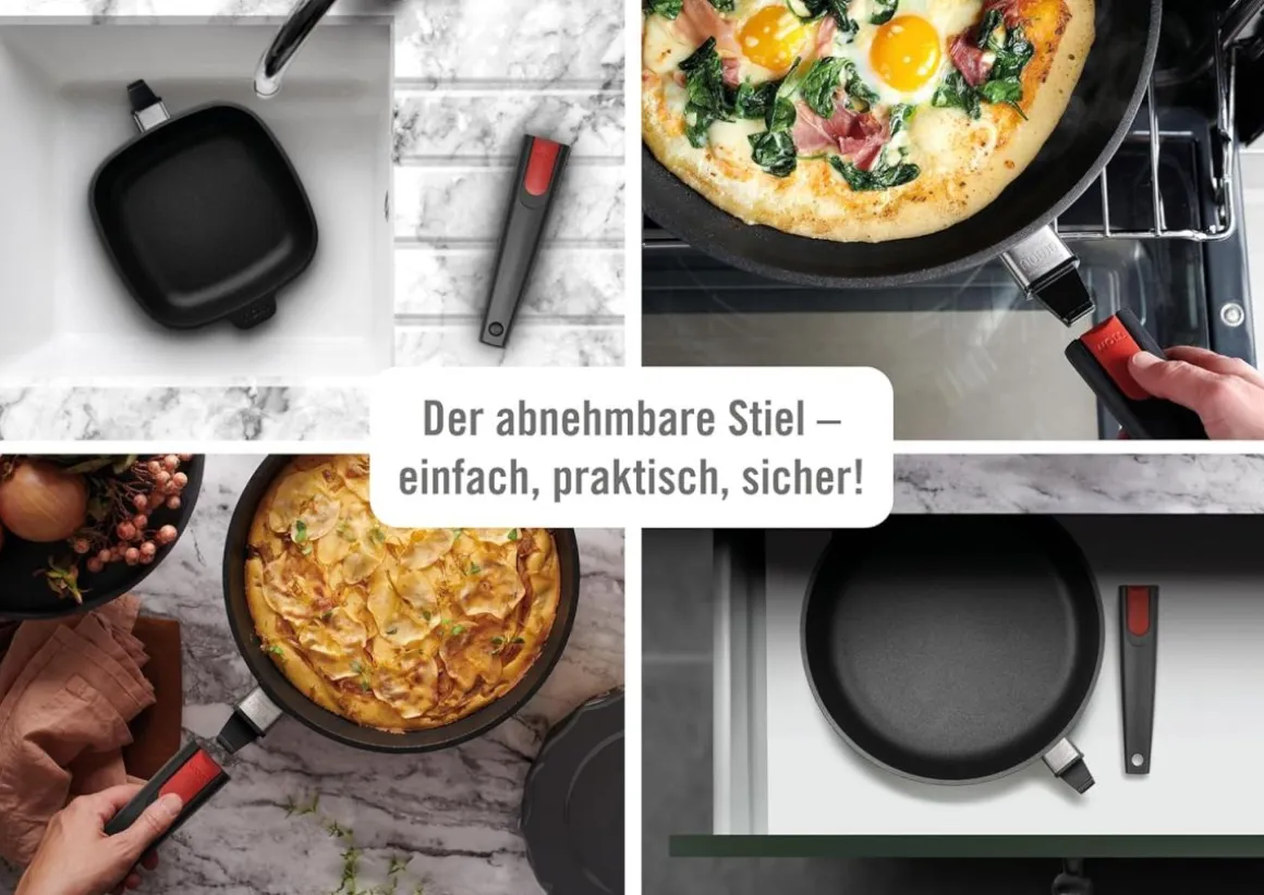 Woll Induction Gusspfanne nowo Titanium Ø 28 cm