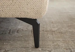 W.Schillig Ecksofa valentinoo Ivory mit Sitztiefenverstellung